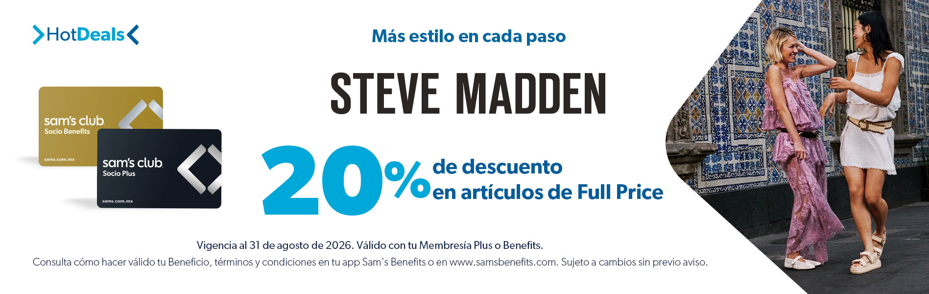 Sam's Club samsclub samsbenefits hazte socio cine viajes hot deals restaurantes educacion ropa accesorio mascotas salud entretenimiento fitness puntos